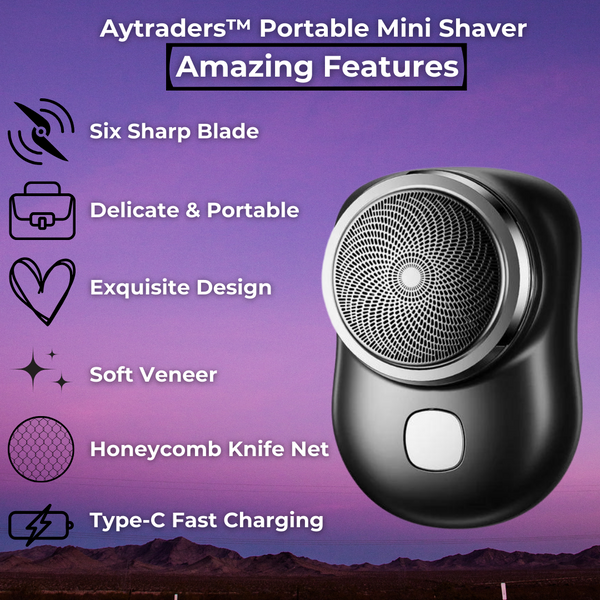 Aytraders™ Portable Mini Shaver