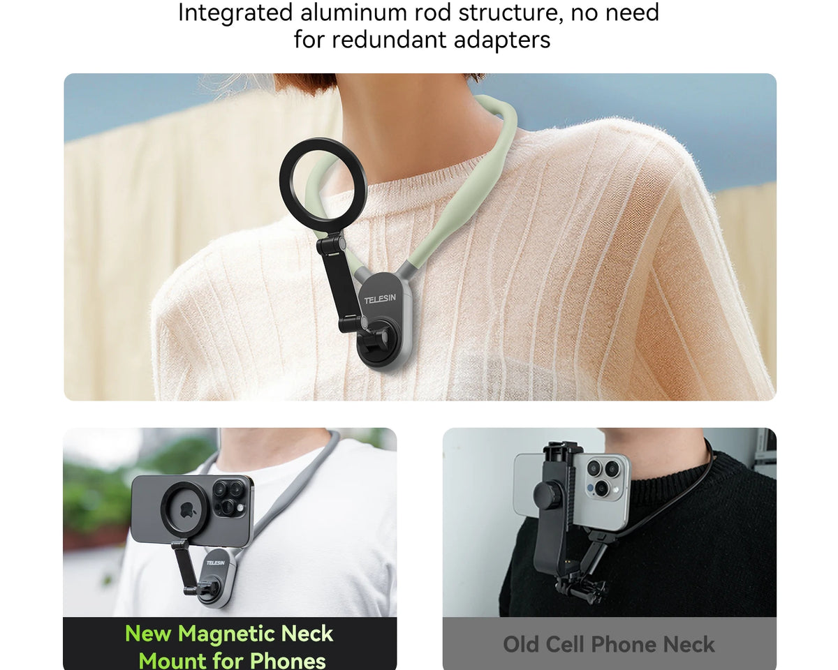 Magnetic Neck Mount For Phones
