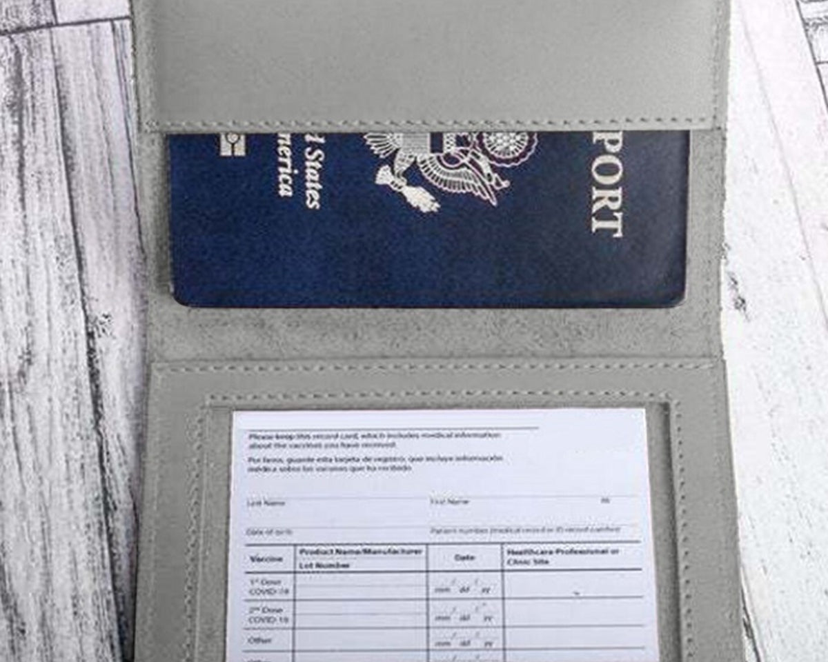 VIP 3 In 1 Card Holder For Vaccination Card, ID And Passport