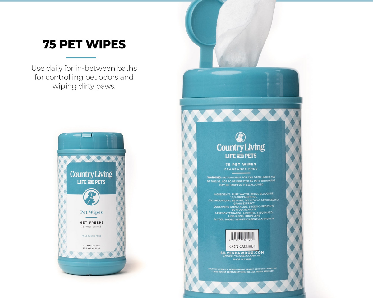 75 Fragrance Free Dog Wipes