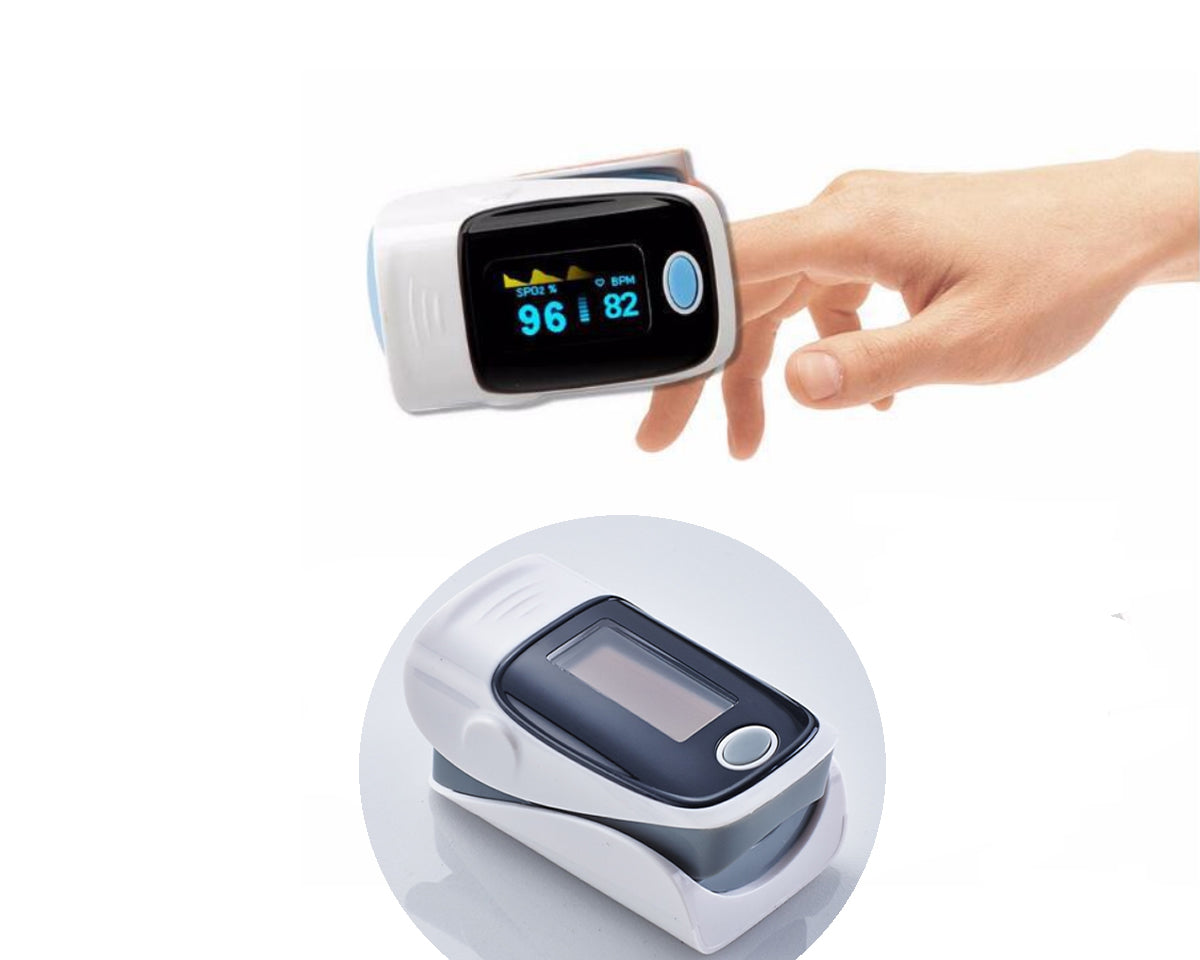 Fingertip Pulse Oximeter And Blood Oxygen Saturation Monitor With LED Display