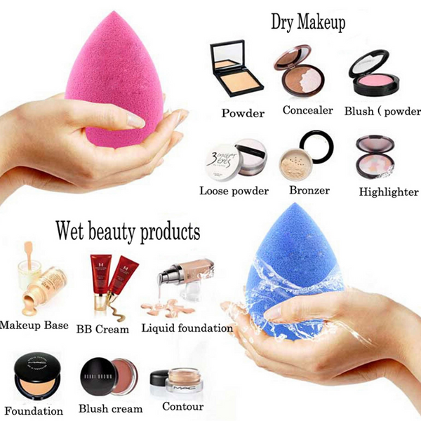 Good Living In Style Makeup Applicator 6 Piece Sponge Set