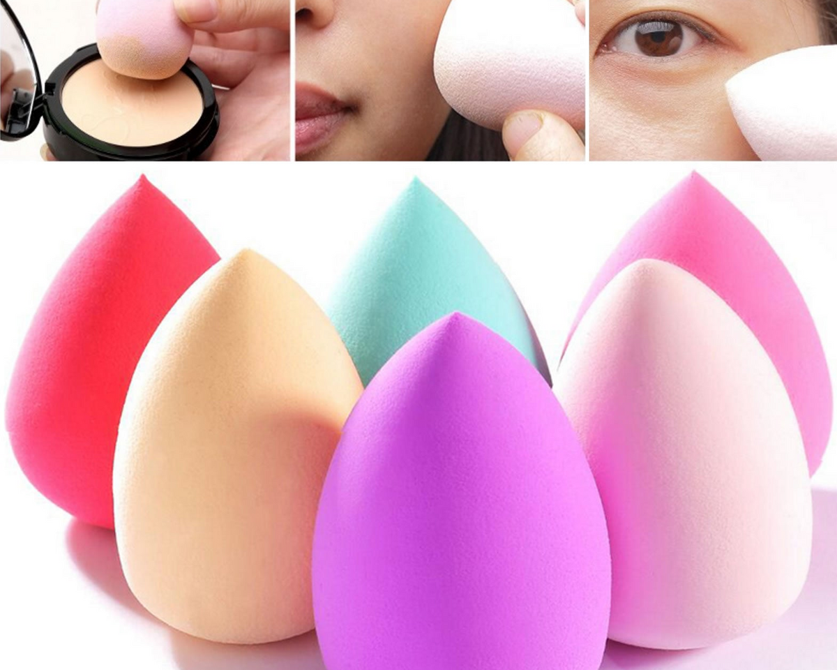 Good Living In Style Makeup Applicator 6 Piece Sponge Set