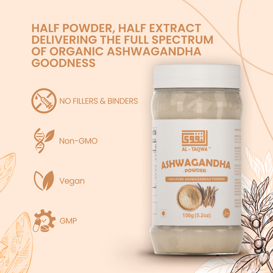 Ashwaganda Powder -150g (5.2oz) × 12