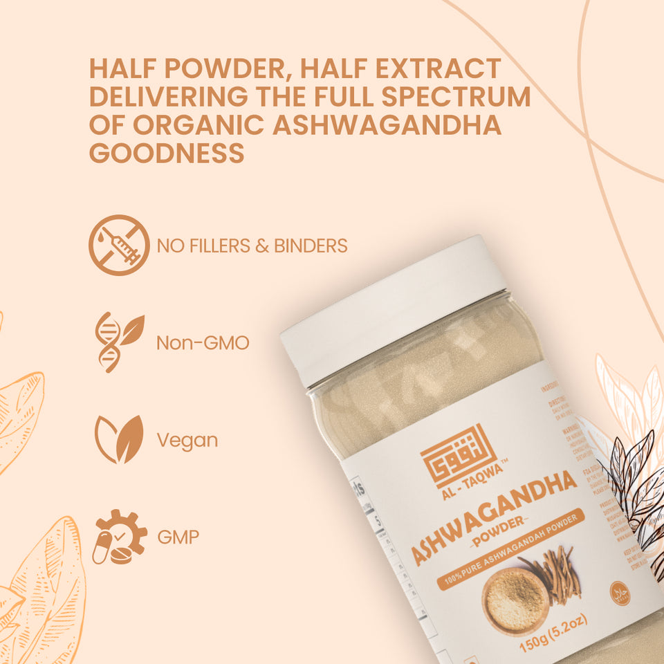 Ashwaganda Powder -150g (5.2oz) × 12