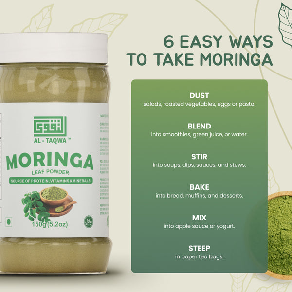 Moringa Leaf Powder 150g (5.2oz) × 12