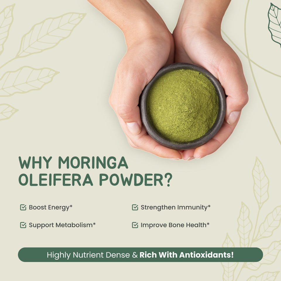 Moringa Leaf Powder 150g (5.2oz) × 12